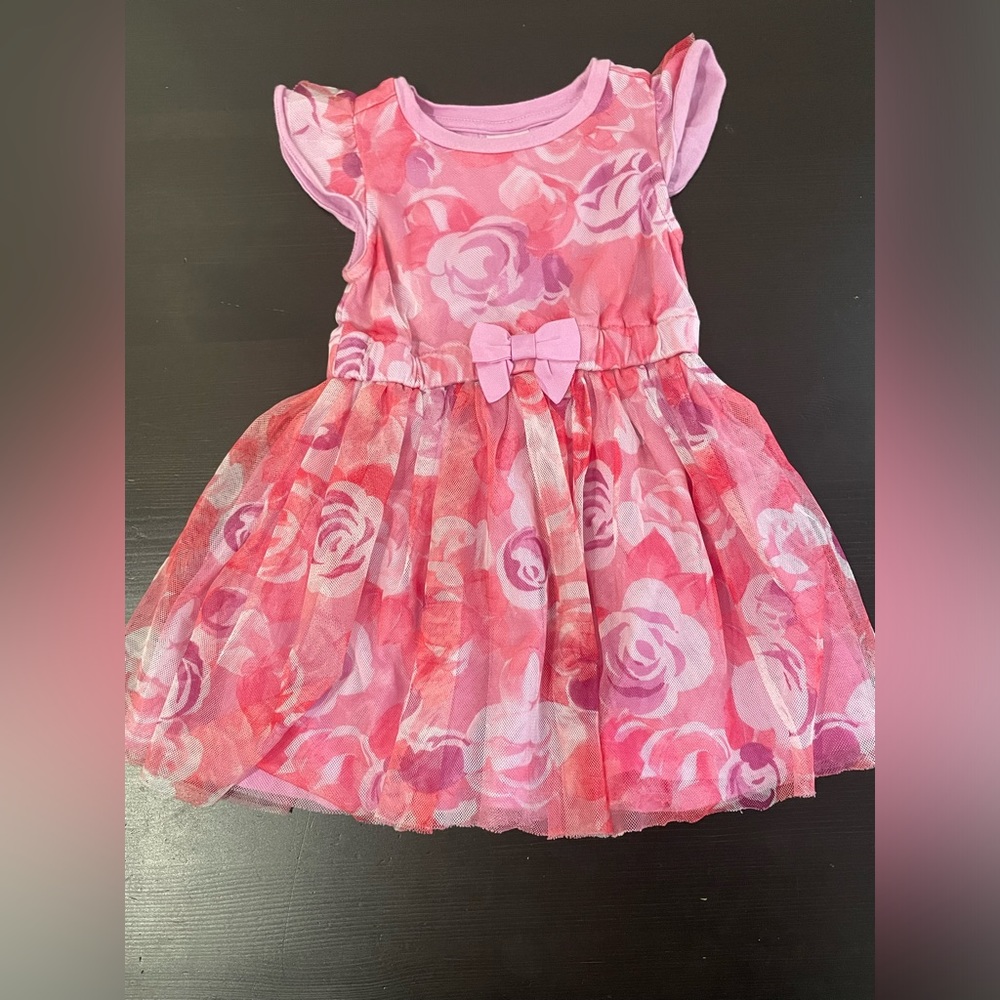 Gymboree 100% Cotton *Great Cond.* Floral Dress Size 6-12mo